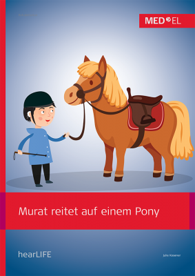 Murat reitet ein Pony